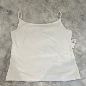 White Spaghetti Strap Top